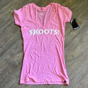 Hurley x Clark Little SHOOTS v-neck shirt